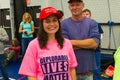 Trump Supporter Wearing Deplorable Lives Matter shirt